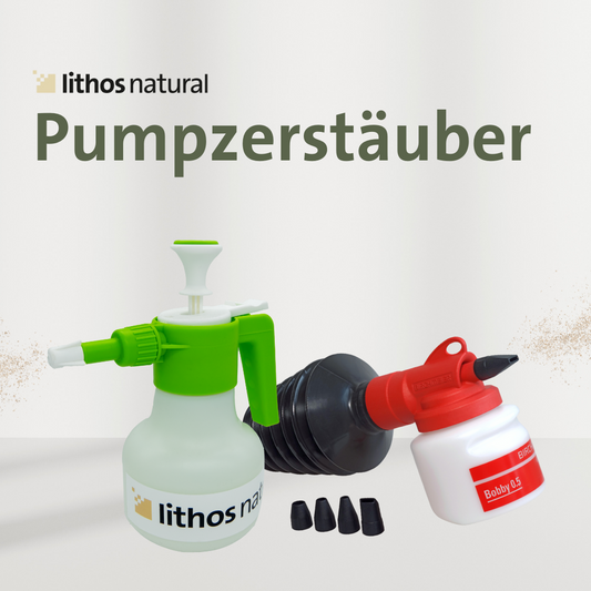 Powder/pump atomizer
